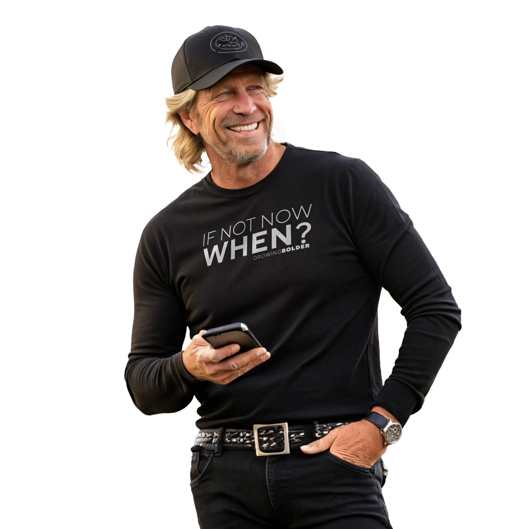 If Not Now, When?  White Logo Unisex t-shirt